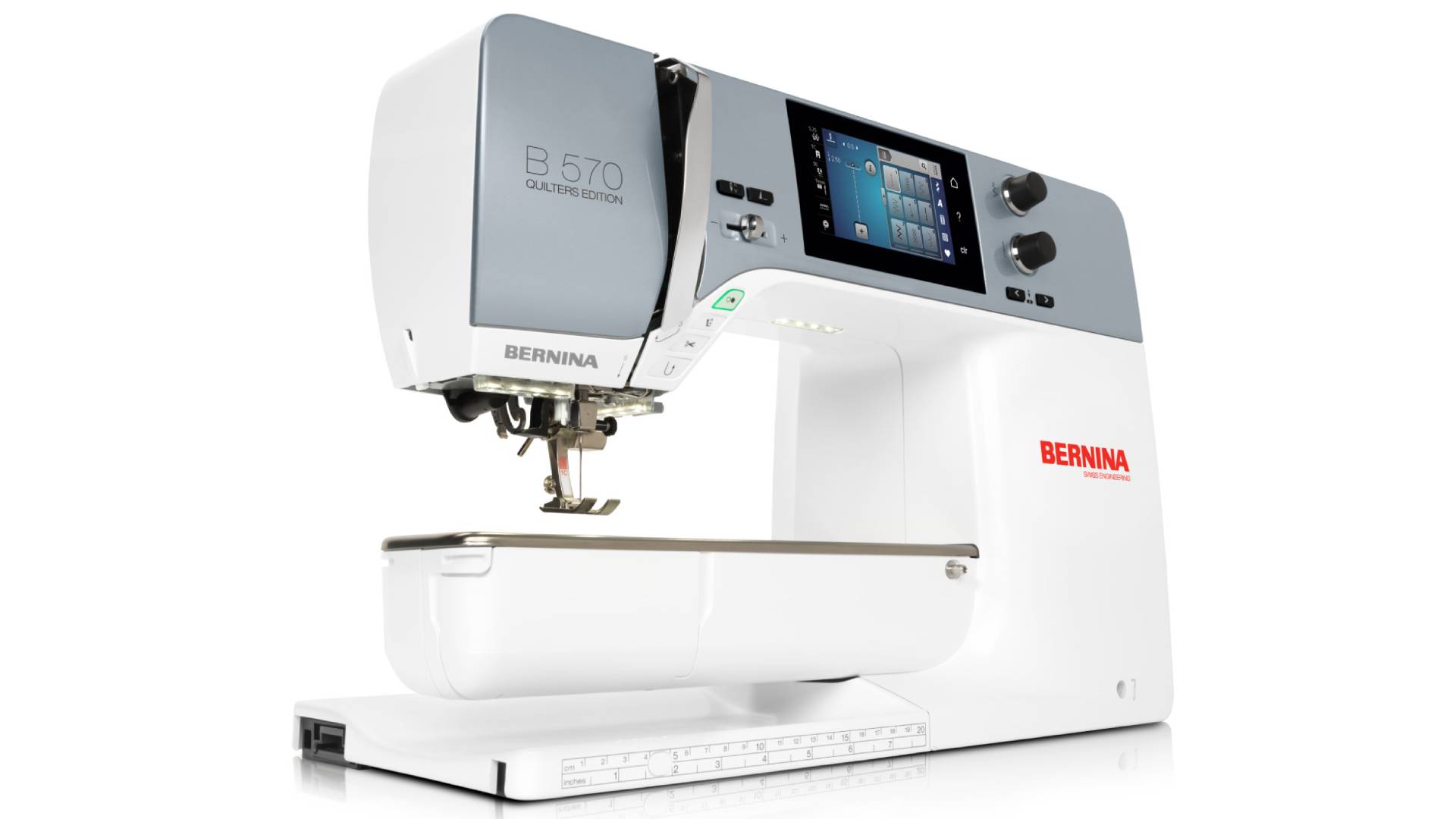 Love to quilt? So does the B 570 Quilters Edition. - BERNINA